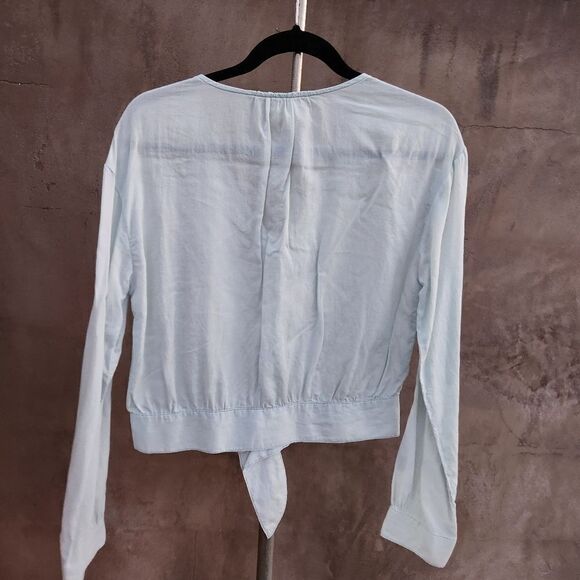 Cloth & stone blouse with tie waist - Picture 5 of 8